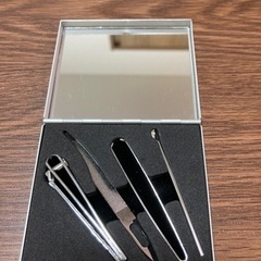 【差し上げます】鏡付きケアセット