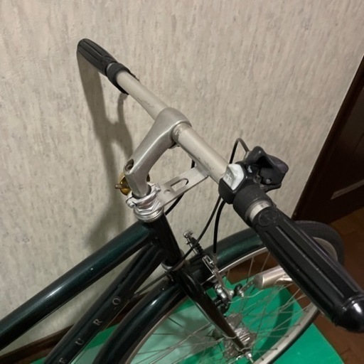 美品　27インチ　外装6段　オートライト　グリーン色