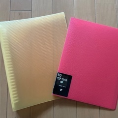 【無料】中古２穴ファイル、ポケットファイルなどファイル類の画像