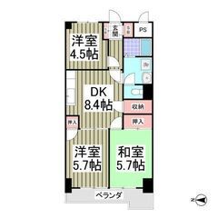 💙フリーレント1ヶ月！敷礼０！《3DK》和光市♦デザイナーズ物件...