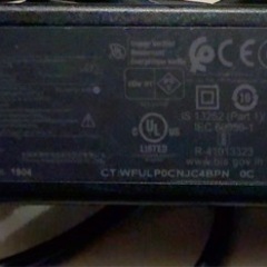 hp Windows パソコン 周辺機器　充電　充電コード　充電器の画像