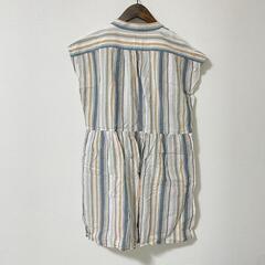 persodea ペルソディア　シャツ　袖なし　【L】　ストライプ　トップスの画像