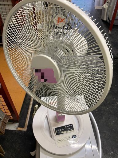 ☆中古￥2,500！カインズ　リモコン式リビング扇風機　家電　CZ-35DRW型　【BF033】