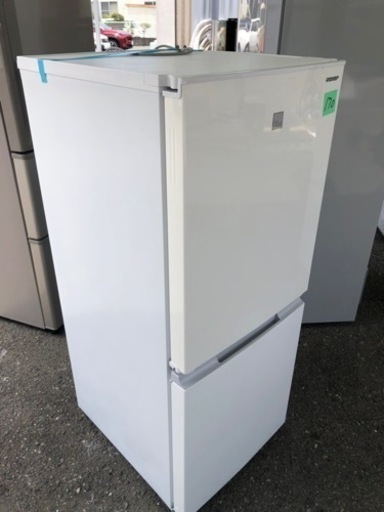 北九州市内配送無料　保証付き 2021年式　シャープ 152L 2ドアノンフロン冷蔵庫 keyword キーワードホワイト SJ15E