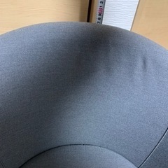 IKEAイケア　回転チェアグレー 80280006の画像