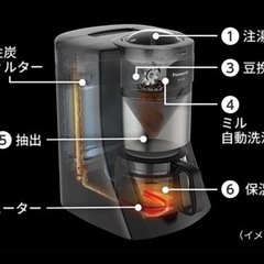 家電 キッチン家電 コーヒーメーカーの画像