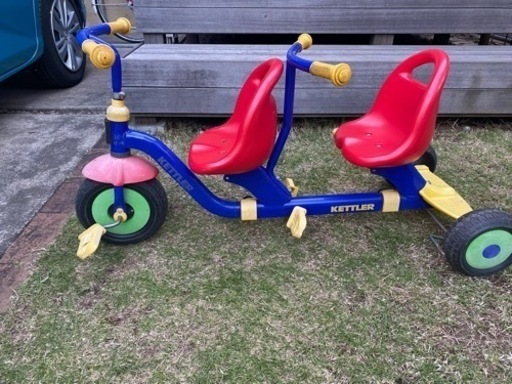 ケトラー　二人乗り 三輪車