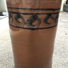 陶器の傘立ですの画像