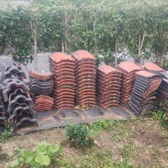 和瓦（陶器瓦）もらってください。少量でもどうぞ。の画像