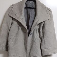 VIS　コート　グレーの画像