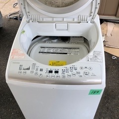 NO184 🌈福岡市内配送設置無料✨🌈　東芝 TOSHIBA たて型洗濯乾燥機（9.0kg） マジックドラム サテンゴールド AW-9V2M(N)の画像