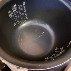 【受け渡し者様決定】象印 圧力IH炊飯器 極め炊き 鉄器コート プラチナ厚釜 5.5合の画像