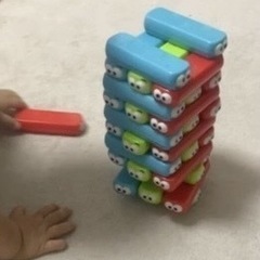 プラスチック製　ジェンガ　おもちゃ 知育玩具の画像
