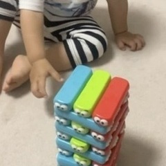 プラスチック製　ジェンガ　おもちゃ 知育玩具の画像
