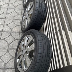 超オシャレホイール＋車タイヤ　美品の画像