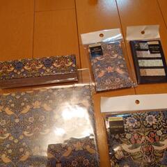 受け渡し予定決定　新品　ウィリアムモリス　文具系　8点の画像