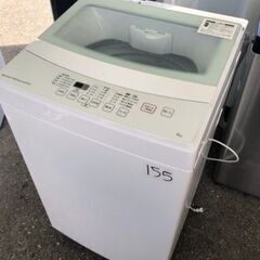 大人気NO 155 2019年式 福岡市内配送設置無料　6kg全自動洗濯機(NT60L1 ホワイト)
