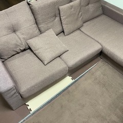 家具 ソファ 3人掛けソファ　取引中の画像