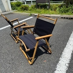 キャンプ、アウトドア
折りたたみ式ローチェアー　TOMOUNTの画像