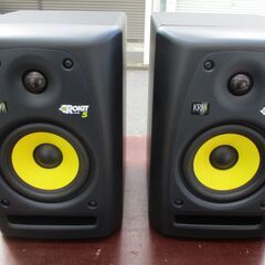 ☆　KRK Rokit POWERED5 REG2 モニタースピーカー ペア2台セット SPEAKER◆どっしりとした低音、気持ち良い高音