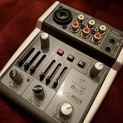 【決定済】ベリンガーのミキサー（Behringer）の画像