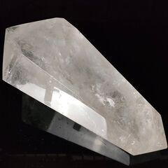 特大天然六角柱水晶6kg級◆ゴールドルチル入り カット天然水晶 コレクター放出激安品 秘蔵品 パワーストーン 一点物 レインボー 魔除け 置物 