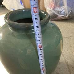 大型 ツボ つぼ 壺 陶器 鉢 骨董 古道具 レトロ アンティーク 花器