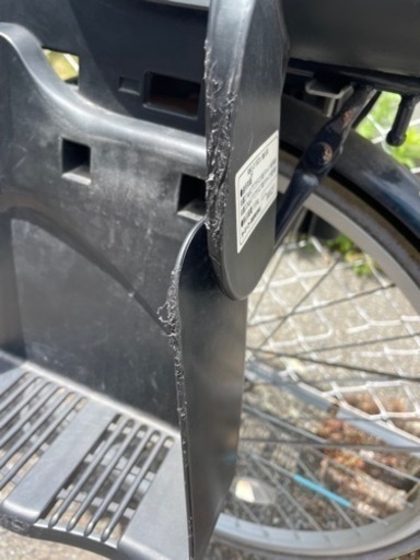 自転車　リア子供乗せ
