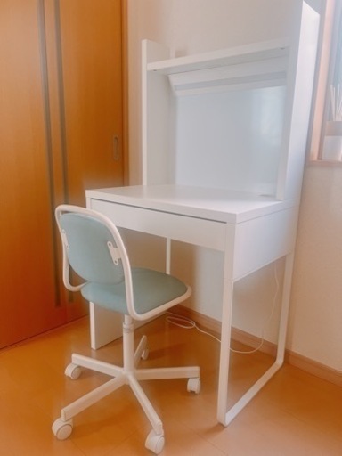 IKEAセット売り 机 椅子 LED照明