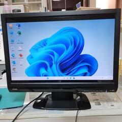 PCモニタ―corega22インチの画像