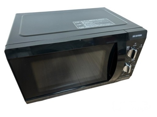 ★最終値下げ・早い者勝ちです・清掃済み★お洒落　アイリスオーヤマ 電子レンジ 18L フラットテーブル