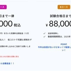 ✨合格したら受講料返金制度あり✨信頼の宅建講座で 夢の資格取得をサポートの画像