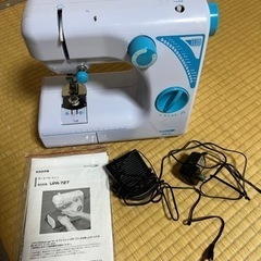 【ほぼ新品】クマザキエイム ミシン UFR-727【キャンセル再掲】