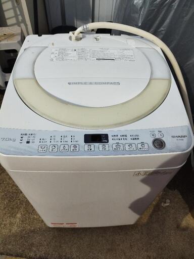 格安で！！　洗濯機7.0kg　2017年製