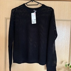 新品未使用品‼️ユニクロメッシュセーター