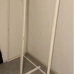 ハンガーラック×2 白 シンプル