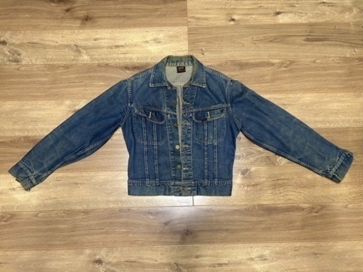 vintage Lee101J 赤タグ Denim jacket レア物 サイズ36