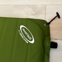 mont-bell エアーマット　キャンプの画像