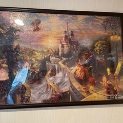 【値下げ】美女と野獣ジグソーパズル（完成形）