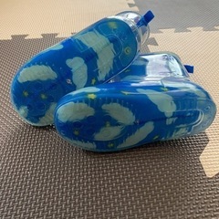 《お取引予定者決定》キッズ ドラえもん ブルー 15cm 子供 長靴 の画像