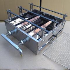 新品未使用 下火式 焼き台 LPプロパンガス 卓上 網焼き 小型焼物機器 荒磯 新品未使用 いそあみやき

幅45cm BBQコンロ 海鮮 漁師 漁港 あみいそ焼 消費税込 業務用 プロパンガス LPガス用 下火グリラー あみ焼き機 網焼き機 荒磯 厨房機器 店舗用品の画像