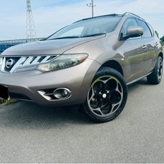 美車　日産　ムラーノ　2.5 サンルーフ　本革　4WD TNZ5...