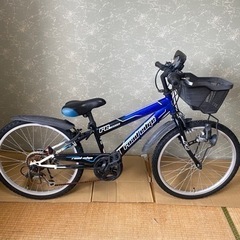 商談中　　　　
自転車 クロスバイク子供用　22インチ　 