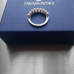 美品✨SWAROVSKIブレス＆リングセットの画像