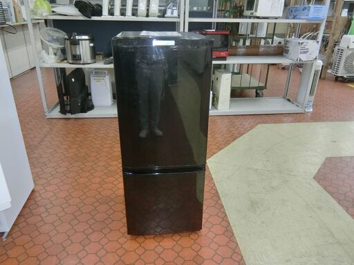 ID 190184　冷蔵庫２ドア　146L　三菱　２０１５年　MR-P15Z-B