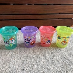 アンパンマン　コップ　4個セット
の画像