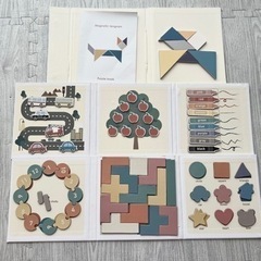 定価約6,000円の知育玩具。9点セットの画像