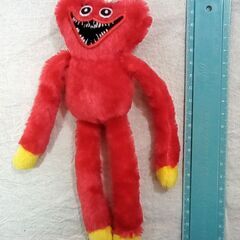 ☆ポピー プレイタイム ハギーワギー ぬいぐるみ 赤【中古】の画像