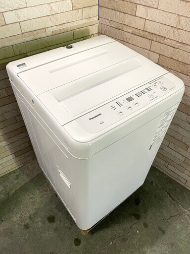 大阪送料無料★3か月保障付き★洗濯機★パナソニック★2021年★5.0kg★NA-F50BE9★S-701