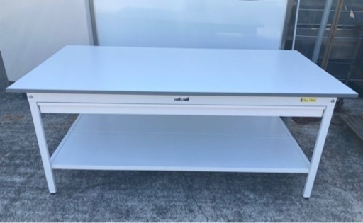 作業台 ヤマテック 引き出し付 全面棚板 中古